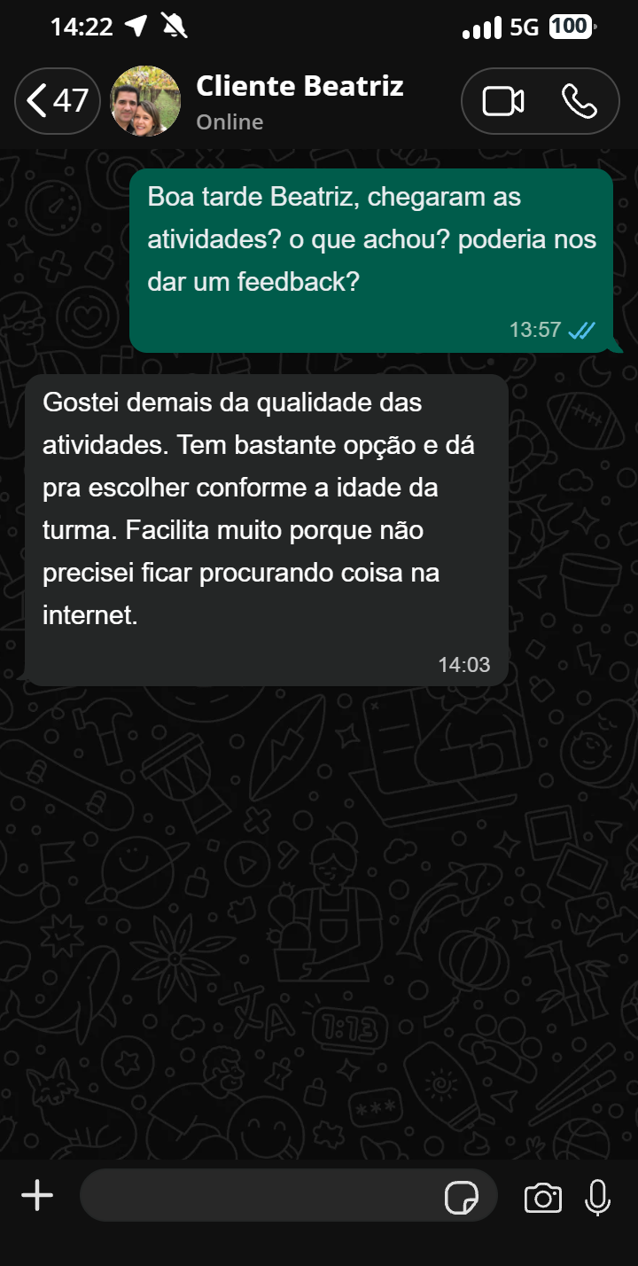 Depoimento real 01
