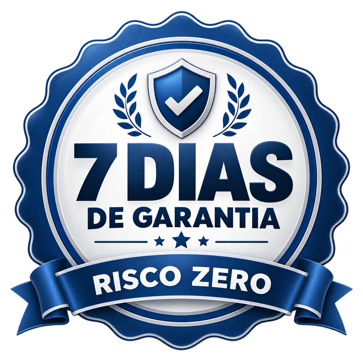 7 dias de garantia, risco zero